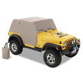 ~(10 lbs. 20X10X10)~ All-weather Trail Cover Charcoal/Gray Jeep 92-95 Wrangler;