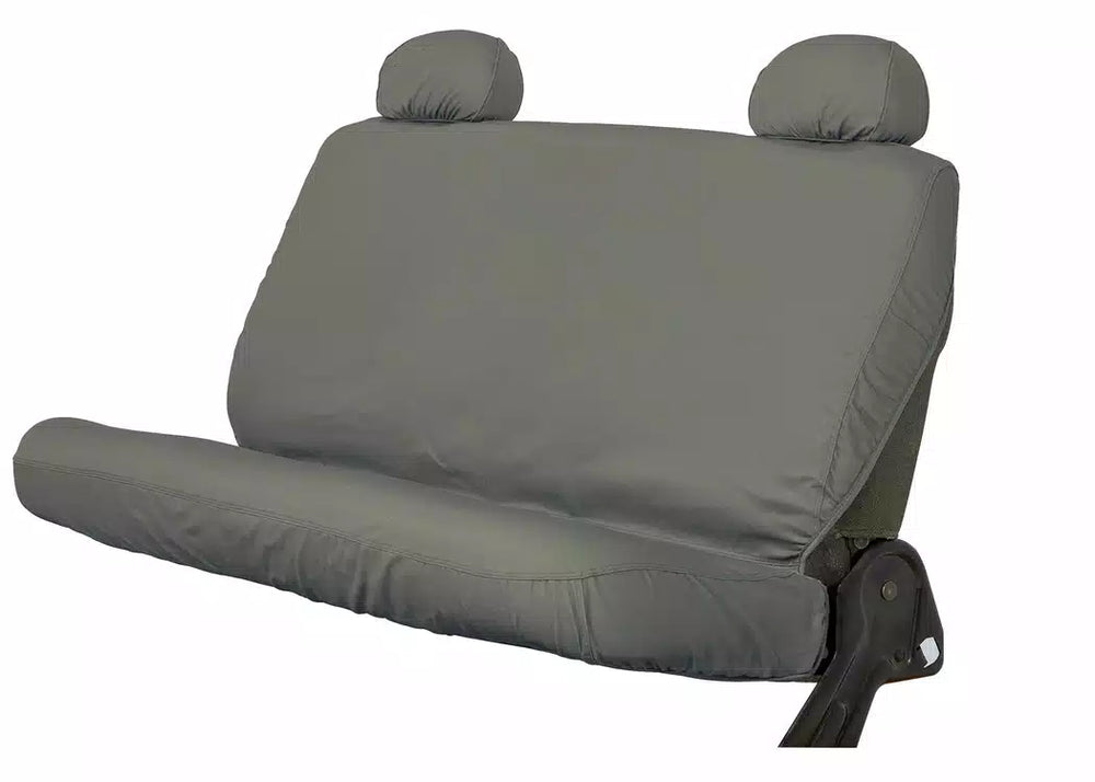 2222 TUCSON POLYCOTTON SEATSAVER CUSTOM SECOND ROW SEAT COVERS MISTY GREY