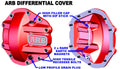 ARB Diff Cover D30 - Red