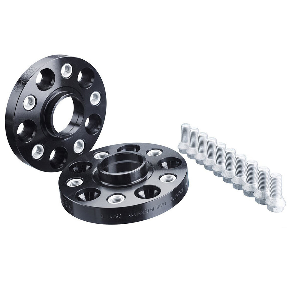 H&R Trak+ 25mm DRA Wheel Adaptor Bolt 5/120 Center Bore 72.5 Bolt Thread 14x1.5 - Black