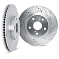 R1 98-04 Infiniti QX4 Front Brake Rotor Set w/Ceramic Pads and Hardware