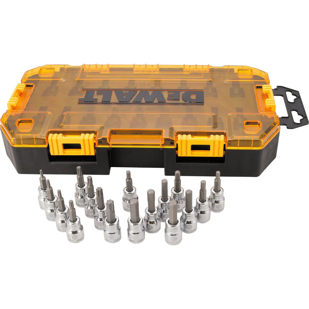DRIVE IMPACT UNIVERSAL SOCKET SET 3/8IN BLACK/YELLOW 12 PCS