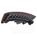 20C VW JETTA GLI/RLINE/S/SE/SEL HALOGEN TAIL LIGHT ASSEMBLY PLASTIC LEFT RED/CLEAR
