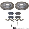 Power Stop SEMI-COATED ROTOR KIT Audi A6 allroad 2020-25 Audi A6 Quattro 2020-25 Audi A7 Sportback 2020-25 Audi Q5 2020-25 Audi Q5 PHEV 2020-25 Audi Q5 Sportback 2021-25 SC8863