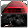 Xtune 98-11 Ford Crown Victoria LED Tail Lights -Red Clear ALT-JH-CVIC98-LED-PI-RC