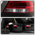 Xtune 98-11 Ford Crown Victoria LED Tail Lights -Red Clear ALT-JH-CVIC98-LED-PI-RC