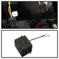 Xtune 98-11 Ford Crown Victoria LED Tail Lights -Red Clear ALT-JH-CVIC98-LED-PI-RC