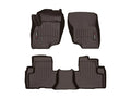 WeatherTech Cocoa Front and Rear Floorliners Fits -20-22 Outlander PHEV 471307-1-2