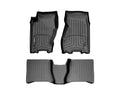 WeatherTech 99-04 Jeep Grand Cherokee Front and Rear Floorliners - Black