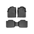 WeatherTech 05-11 Toyota Tacoma Front and Rear Floorliners - Black