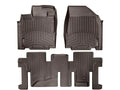 WeatherTech Cocoa Front and Rear Floorliners Fits -20-13 JX 47445-1-2