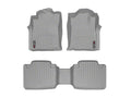 WeatherTech 05-11 Toyota Tacoma Front and Rear Floorliners - Grey