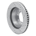 DFC 03-08 Dodge Ram 2500 Front Left Drilled & Slotted Silver Brake Rotor