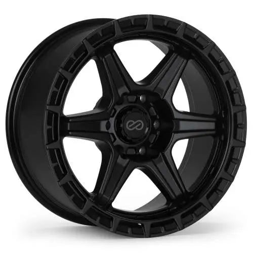 Enkei Trail-Finder 17x9 / 6x139.7 BP / ET0 / 106.1mm Bore - Matte Black Wheel