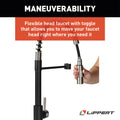 COILED PULLDOWN FAUCET BLACK MATTE (RETAIL BOX)