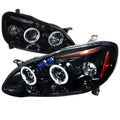 HALO PROJECTOR HEADLIGHT GLOSS BLAC