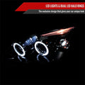HALO PROJECTOR HEADLIGHT GLOSS BLAC