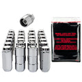 McGard 6 Lug Hex Install Kit w/Locks (Cone Seat Nut) M14X2.0 / 13/16 Hex / 2.25in. Length - Chrome