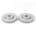 Power Stop 14-19 Chevrolet Corvette Front Evolution Drilled & Slotted Rotors - Pair