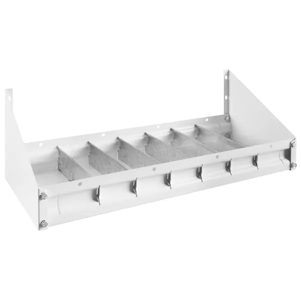 ACCESSORY PARTS CABINET TRAY STEEL 16GA 24 X 9.5 X 3.5IN FOR HISIDE/SUPERSIDE BOXES WHITE FINISH