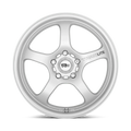 MR131 17X8 5X4.5 SILVER 40MM