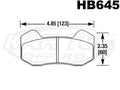 BRAKE PAD DYNAPRO 6 FRONT AND REAR DTC-30