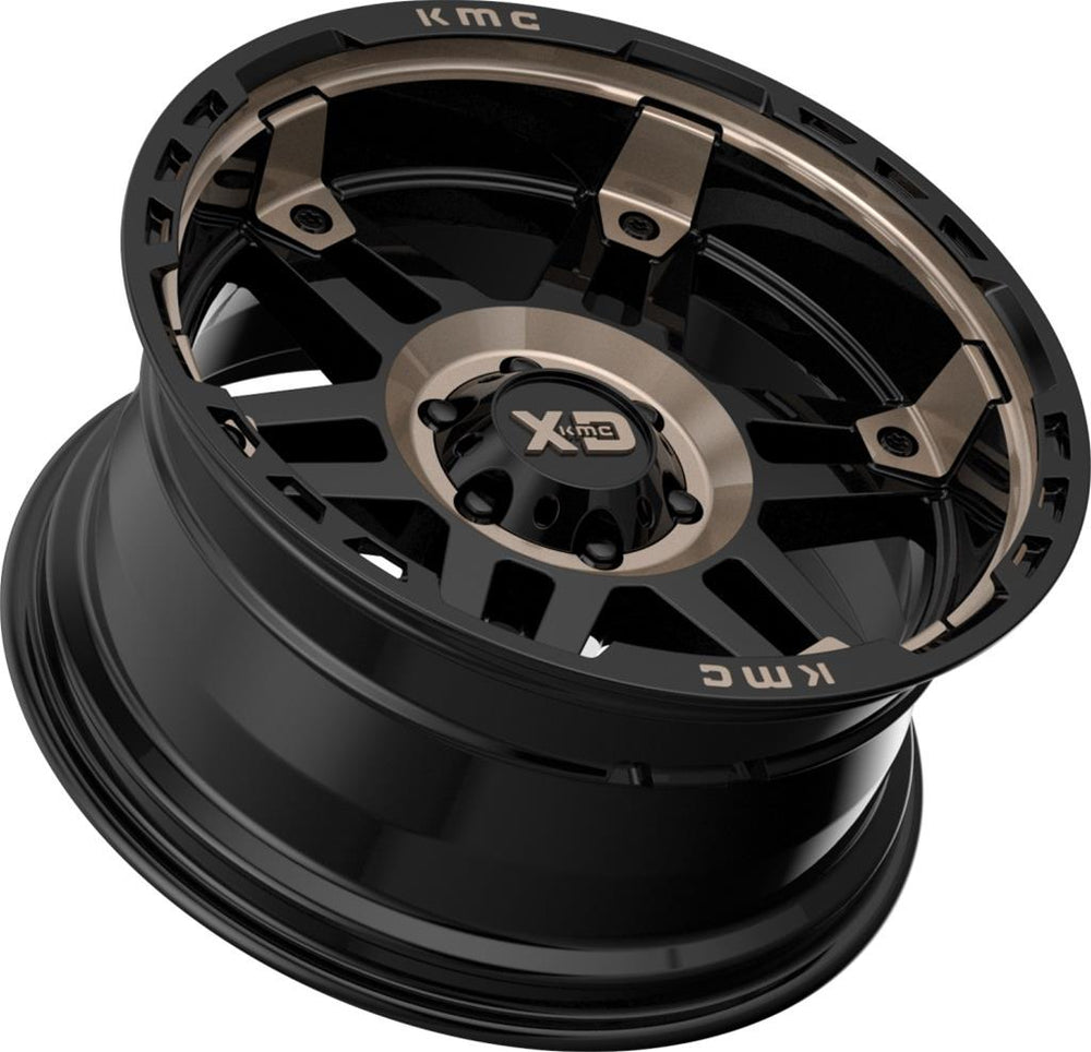 XD840 17X8 6X5.5 S-BLK DTCC 18MM