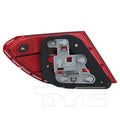 CAPA 0811 MD CCLAS W/O CURVE LIGHTING TAILLAMP ASSY RH
