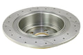 DBA 03-06 Subaru Baja Rear Street Series Drilled & Slotted Rotor w/Gold Hat