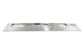 Kentrol 77-86 Jeep CJ Dash Panel (with radio opening) Brushed Silver