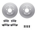 R1 Concepts Brake Rotor- Carbon Coated with Ceramic Pads Hdw