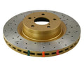 DBA 90-01 Integra Front Drilled & Slotted 4000 Series Rotor (4 Lug Only)