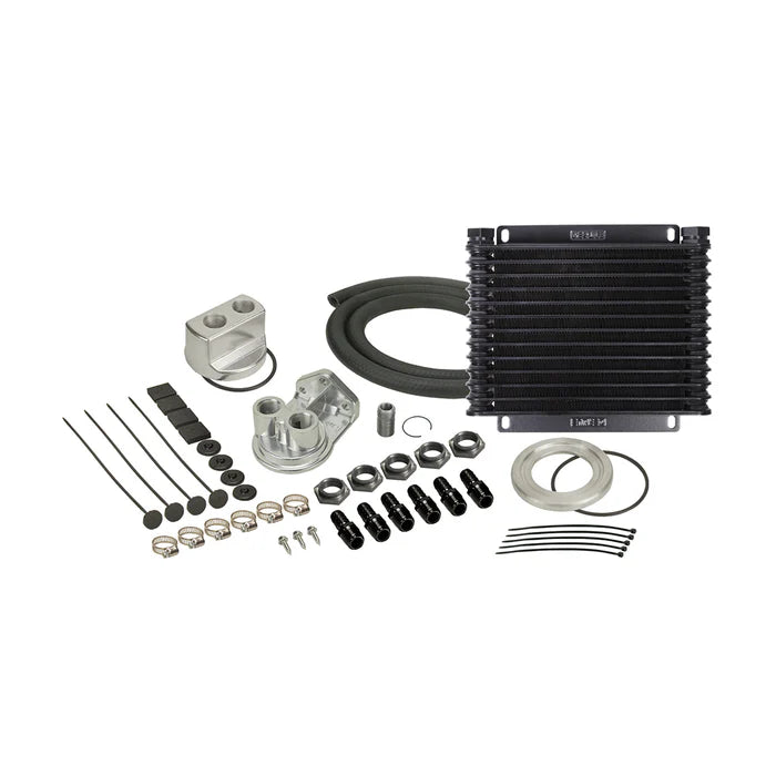 ~(7.5 lbs. 18X12X3)~ Plate and Fin Engine Cooler Kit w/Spin-On Adapter