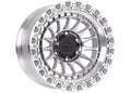 MATTE SILVER WITH MATTE BLACK RING