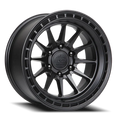 MATTE BLACK W MATTE BLACK RING