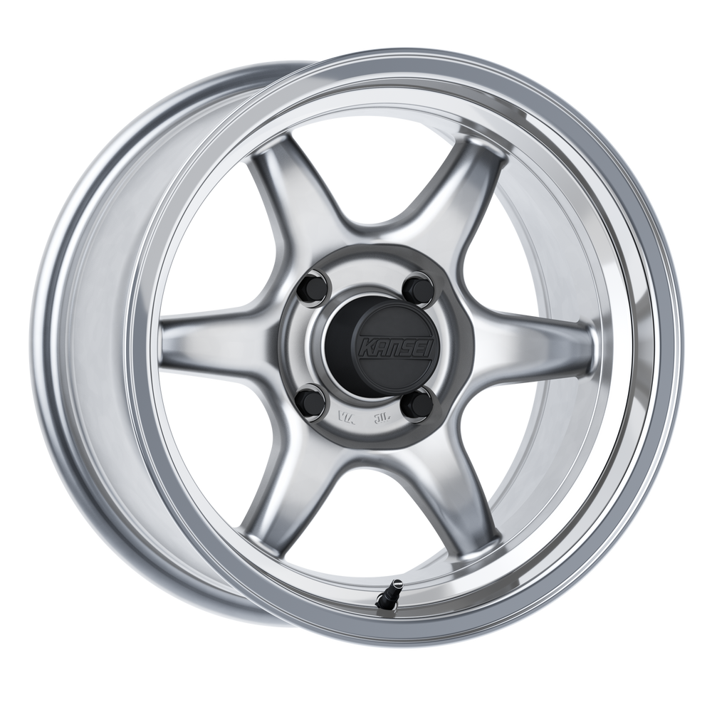 KANSEI TANDEM HYPER SILVER MACHINED LIP 15X8 4X100 0MM