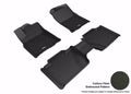 3D MAXpider 2018-2020 Toyota Tacoma Access Cab Kagu 1st & 2nd Row Floormats - Black