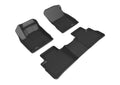 3D MAXpider Nissan Rogue 21-22 Kagu 1st & 2nd Rows - Black