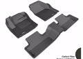 3D MAXpider 2014-2019 Land Rover Range Rover Evoque Kagu 1st & 2nd Row Floormats - Black