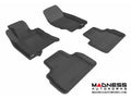 3D MAXpider 2009-2017 Infiniti QX70/FX35/50/50S Kagu 1st & 2nd Row Floormats - Black