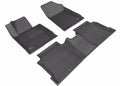 3D MAXpider 2016-2020 Kia Optima Kagu 1st & 2nd Row Floormats - Black