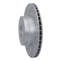 R1 07-19 BMW X5 Rear Left Drilled & Slotted Geoperformance Rotor