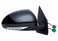 0812 BUICK ENCLAVE RH HEATED POWER FOLDAWAY OE MIRROR BLACK PTM W/TURN SIGNAL & MEMORY