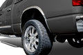 9703 F150 FLARE SIDE 2DR 2FTFT WIDE STAINLESS STEEL FENDER TRIM 4 PCSFULL FIT
