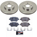 Power Stop 14-19 Ford Fiesta Front Track Day SPEC Brake Kit