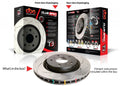 DBA 05-18 Nissan Frontier RWD/AWD Rear 4000 Series Slotted Rotor