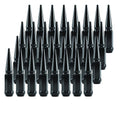 8 LUG SPIKE KIT DUALLY 14X1.5 SHANK BLACK 32 LUGS & 1 KEY