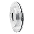 DFC 2009 Ford F-150 4WD Front Right Drilled & Slotted Silver Brake Rotor