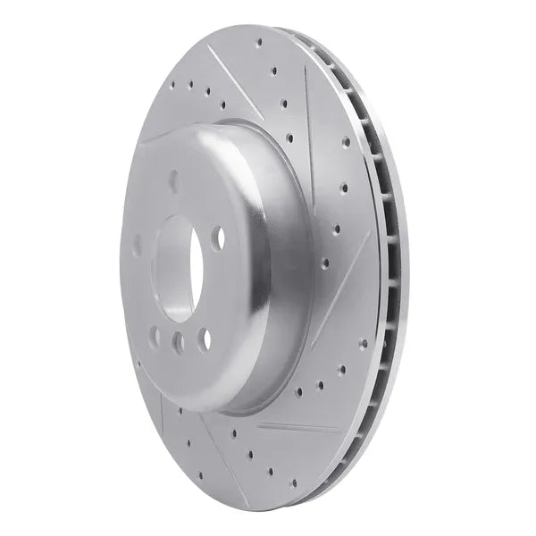 R1 13-21 BMW 230i Rear Right Drilled Black Brake Rotor