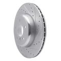 R1 13-21 BMW 230i Rear Right Drilled Black Brake Rotor